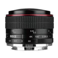 画像3: 【外箱潰れにつき1,000円引き】MEIKE 6.5mm F2.0 FISHEYE 【ミラーレス用 魚眼レンズ 画角190°】 Canon EF-M マウント (3)