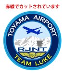 画像4: TEAM LUKE オリジナルステッカー第二弾「富山空港モデル」 (4)