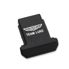 画像8: TEAM LUKE オリジナルロゴ入り 金属製カメラシューカバー "側面にお好きな文字を刻印できます” (8)