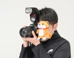 画像2: カメラのヨコにポン -ストロボ対応モデル- わんわん人形セット (2)