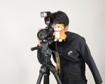 画像6: カメラのヨコにポン -ストロボ対応モデル- わんわん人形セット (6)