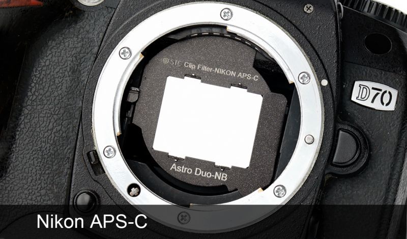 画像1: STC社製 Nikon APS-C用クリップフィルター (1)