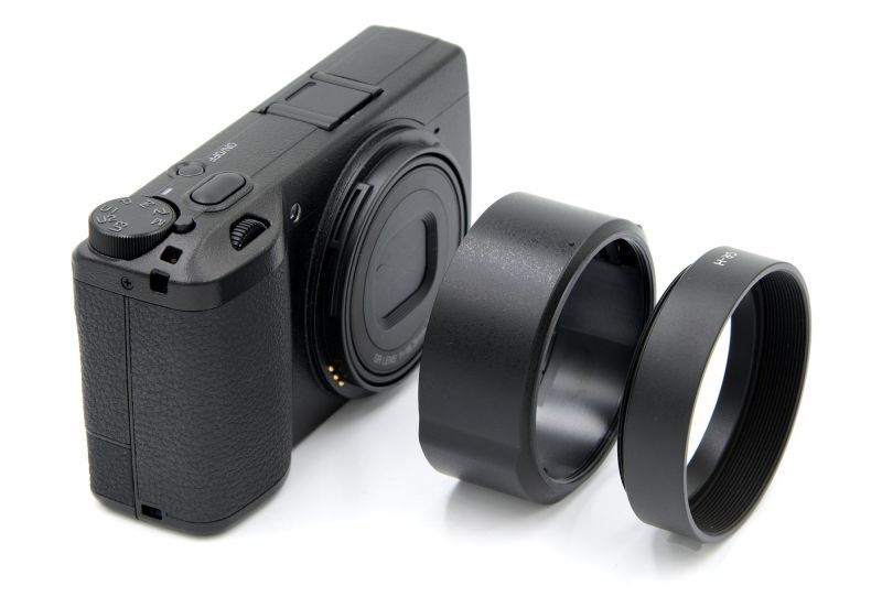 RICOH GR3用アダプター(GA-1) ＋ レンズフード GR-H セット - よしみカメラ webショップ