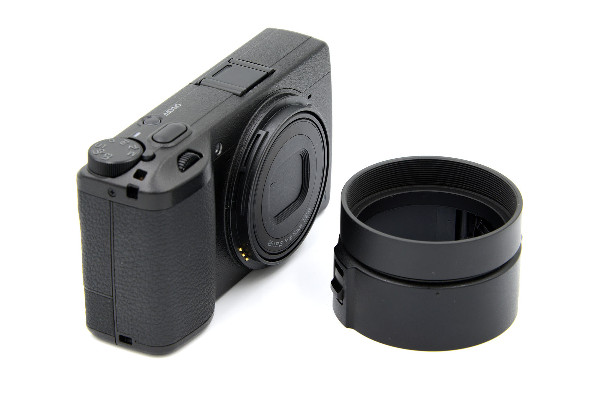 RICOH GR3用アダプター(GA-1) ＋ レンズフード GR-H セット よしみカメラ webショップ